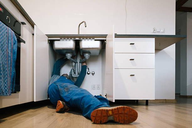 Professional Pipe Repair technician working in Woodville, VA